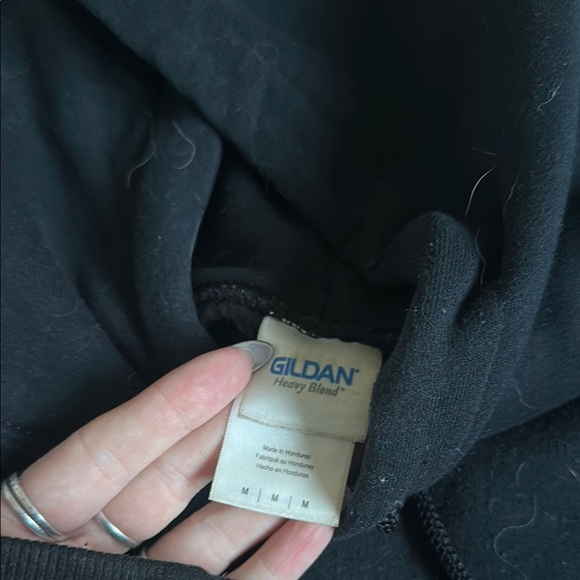 Medium post Malone rockstar cropped hoodie - Picture 2 of 3